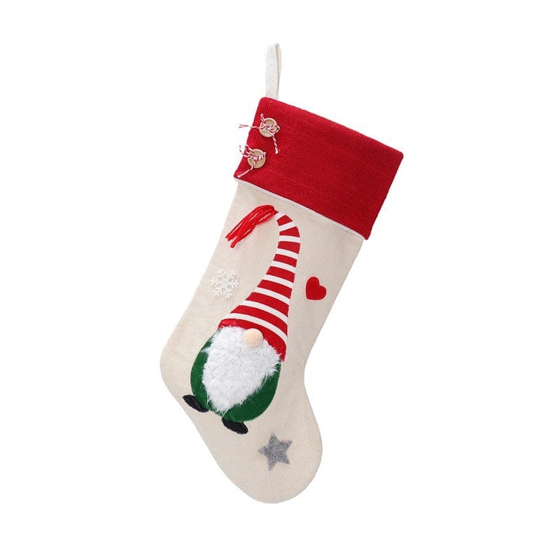 Spud Jax Petshop Christmas Gnome Stocking with Red Striped Hat and Decorations - Holiday Decor (3 pieces) Christmas Gnome Stocking with Red Striped Hat and Decorations - Holiday Decor (3 pieces) Occasions > Christmas > Christmas Decorations