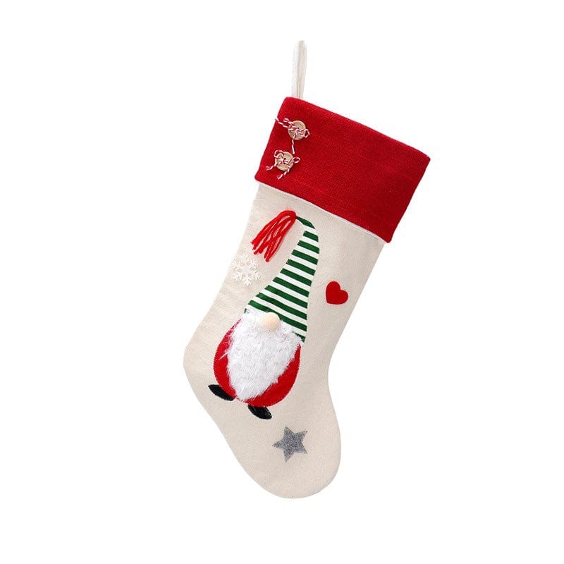 Spud Jax Petshop Christmas Gnome Stocking with Red Striped Hat and Decorations - Holiday Decor (3 pieces) Christmas Gnome Stocking with Red Striped Hat and Decorations - Holiday Decor (3 pieces) Occasions > Christmas > Christmas Decorations