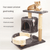 Spud Jax Petshop A Cat's Dream Paradise: Natural Solid Wood Cat Climbing Frame 50*33*53CM A Cat's Dream Paradise: Natural Solid Wood Cat Climbing Frame 50*33*53CM Pet Care > Cat Supplies > Cat Furniture