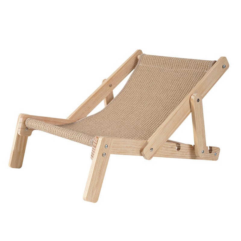 Spud Jax Petshop Adjustable Wooden Cat Lounge Chair - Comfortable Woven Hammock for Cats Adjustable Wooden Cat Lounge Chair - Comfortable Woven Hammock for Cats Pet Care &gt; Cat Supplies &gt; Cat Furniture