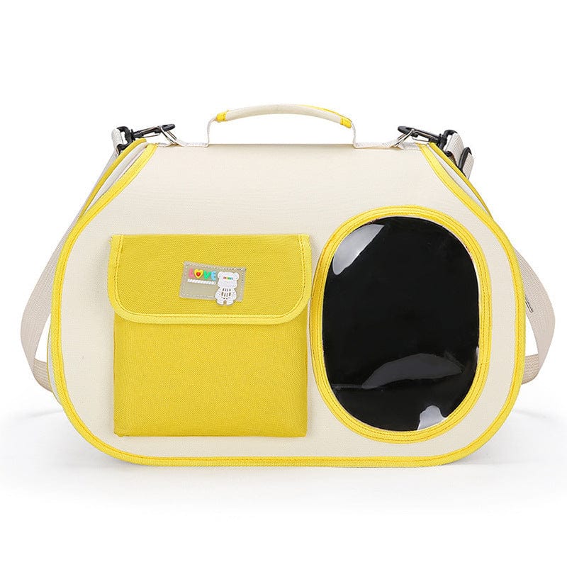 Spud Jax Petshop Yellow Colors Pet Carrier Backpack, Breathable Cat Carrier Backpack with Transparent Window, Airline Approved Dog Backpack Carrier for Small Dogs and Cats, Travel Hiking Camping Yellow Colors Pet Carrier Backpack, Breathable Cat Carrier Backpack with Transparent Window, Airline Approved Dog Backpack Carrier for Small Dogs and Cats, Travel Hiking Camping Pet Care > Cat Supplies > Cat Carriers & Crates