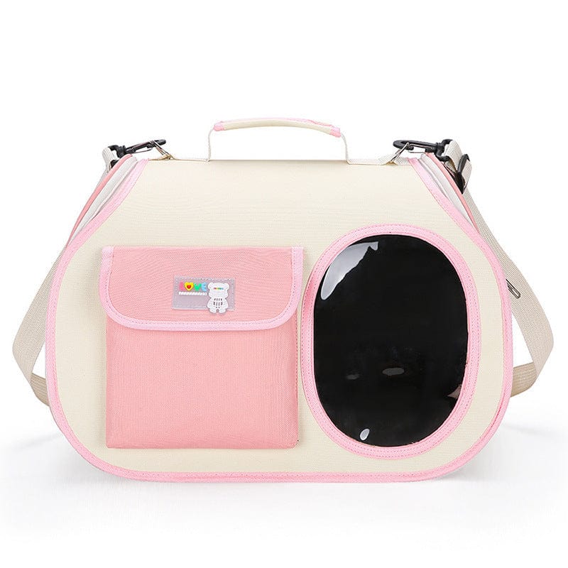 Spud Jax Petshop Pink Colors Pet Carrier Backpack, Breathable Cat Carrier Backpack with Transparent Window, Airline Approved Dog Backpack Carrier for Small Dogs and Cats, Travel Hiking Camping Pink Colors Pet Carrier Backpack, Breathable Cat Carrier Backpack with Transparent Window, Airline Approved Dog Backpack Carrier for Small Dogs and Cats, Travel Hiking Camping Pet Care > Cat Supplies > Cat Carriers & Crates