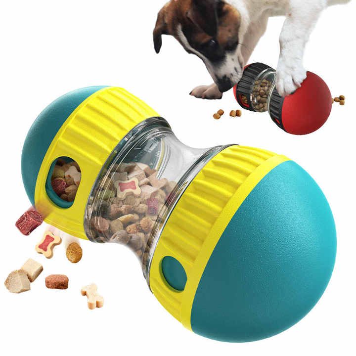 Spud Jax Petshop Red Interactive Dog Slow Feeder Toy - Food Dispenser Ball for Healthy Digestion Red Interactive Dog Slow Feeder Toy - Food Dispenser Ball for Healthy Digestion Pet Care > Toys > Dog Toys