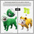 Spud Jax Petshop S Green Waterproof Full-Cover Pet Raincoat with Hood and Booties S Green Waterproof Full-Cover Pet Raincoat with Hood and Booties Pet Care > Dog Supplies > Dog Apparel