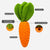 Spud Jax Petshop 2 PCS Durable Rubber Carrot Dog Toy – Squeaky Chew Toy for Large Dogs, Puppy Teething & Dental Care, Interactive Play for Bored Pets 2 PCS Durable Rubber Carrot Dog Toy – Squeaky Chew Toy for Large Dogs, Puppy Teething & Dental Care, Interactive Play for Bored Pets Pet Care > Toys > Dog Toys