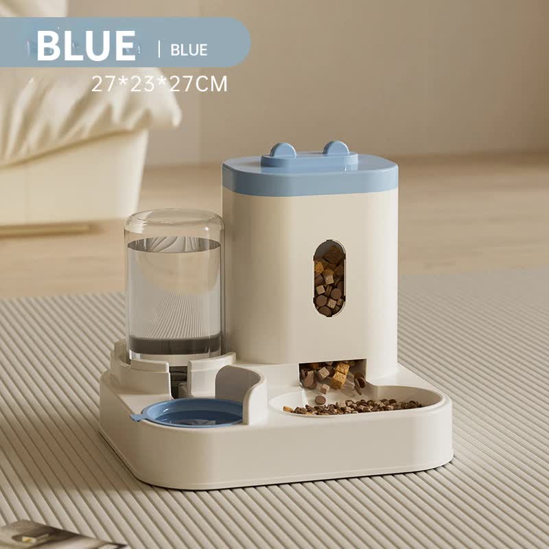 Spud Jax Petshop Blue Automatic Pet Feeder and Water Dispenser - Smart Dog Bowl &amp; Cat Feeder, Universal Pet Feeding Station, Electric Pet Water Fountain Blue Automatic Pet Feeder and Water Dispenser - Smart Dog Bowl &amp; Cat Feeder, Universal Pet Feeding Station, Electric Pet Water Fountain Pet Care &gt; Cat Supplies &gt; Cat Bowls, Feeders &amp; Waterers