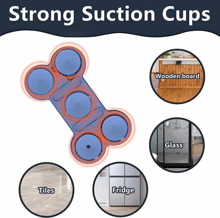 Spud Jax Petshop Grey Silicone Pet Licking Mat Slow Feeder Pad with Strong Suction and Foldable Design, Heat Resistant -40°C to 240°C, for Dogs and Cats Grey Silicone Pet Licking Mat Slow Feeder Pad with Strong Suction and Foldable Design, Heat Resistant -40°C to 240°C, for Dogs and Cats Pet Care > Dog Supplies > Dog Bowls, Feeders & Waterers