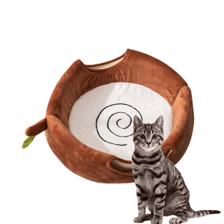 Spud Jax Petshop M Convertible Tree Stump Cat Bed - Foldable, Dual-Use, Four-Season Pet Nest with Double Doors M Convertible Tree Stump Cat Bed - Foldable, Dual-Use, Four-Season Pet Nest with Double Doors Pet Care > Cat Supplies > Cat Carriers & Crates