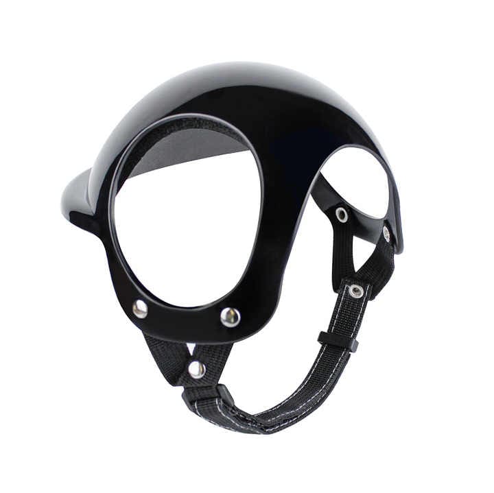 Spud Jax Petshop Size S Black Pet Safety Helmet – Stylish Protective Headgear for Dogs Size S Black Pet Safety Helmet – Stylish Protective Headgear for Dogs Pet Care > Dog Supplies > Dog Training Aids