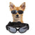 Spud Jax Petshop Black Lenses Pet Sunglasses for Dogs and Cats - UV Protection, Adjustable Strap, Anti-Wind and Anti-Fog Pet Goggles Black Lenses Pet Sunglasses for Dogs and Cats - UV Protection, Adjustable Strap, Anti-Wind and Anti-Fog Pet Goggles Pet Care > Dog Supplies > Dog Training Aids