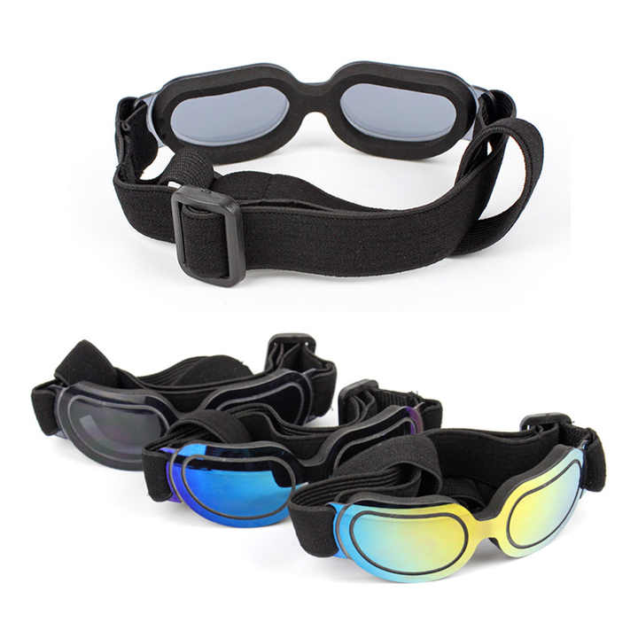 Spud Jax Petshop Black Lenses Pet Sunglasses for Dogs and Cats - UV Protection, Adjustable Strap, Anti-Wind and Anti-Fog Pet Goggles Black Lenses Pet Sunglasses for Dogs and Cats - UV Protection, Adjustable Strap, Anti-Wind and Anti-Fog Pet Goggles Pet Care > Dog Supplies > Dog Training Aids