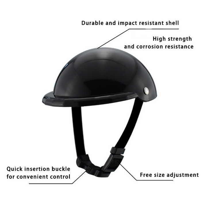 Spud Jax Petshop Size M Black Pet Helmet & Goggles Set - Adjustable Safety Gear for Dogs, UV Protection, Durable ABS Material, Stylish Outdoor Accessory Size M Black Pet Helmet & Goggles Set - Adjustable Safety Gear for Dogs, UV Protection, Durable ABS Material, Stylish Outdoor Accessory Pet Care > Dog Supplies > Dog Collars, Leads & Harnesses