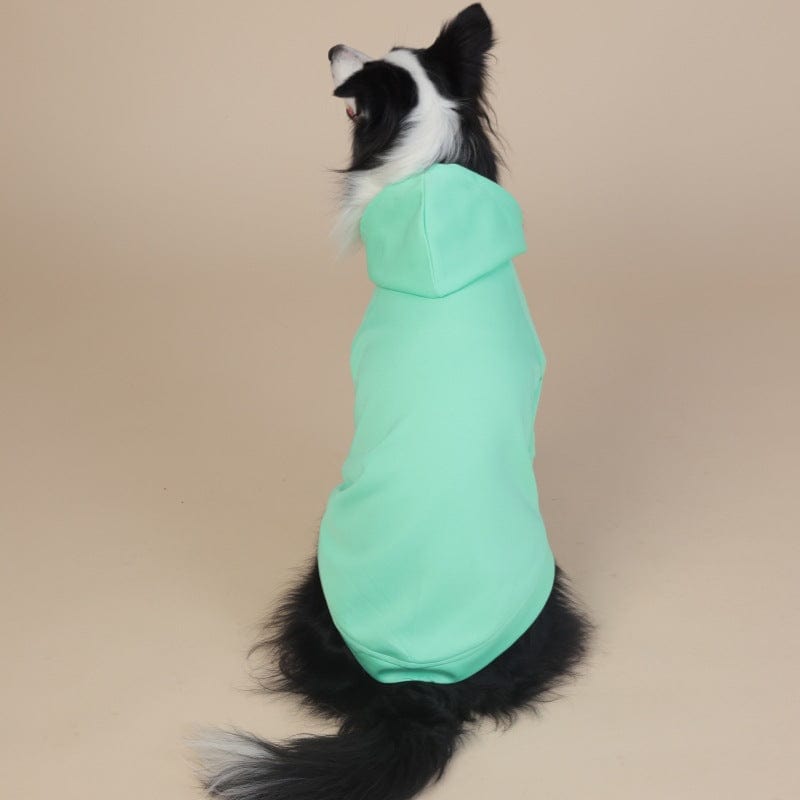 Spud Jax Petshop 3XL Green Cute Dog Hoodie with Adjustable Drawstring - Available in Various Sizes 3XL Green Cute Dog Hoodie with Adjustable Drawstring - Available in Various Sizes Pet Care > Dog Supplies > Dog Apparel