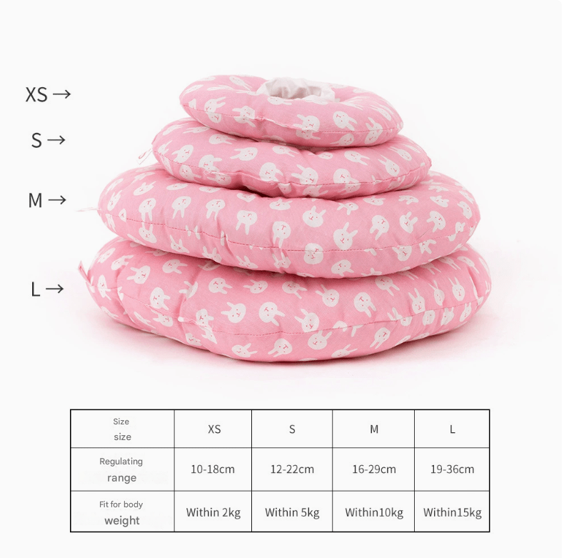 Spud Jax Petshop 2 pcs Pink Rabbit Soft Pet Recovery Collar - Comfortable Anti-Lick Cone for Cats & Dogs Size M 2 pcs Pink Rabbit Soft Pet Recovery Collar - Comfortable Anti-Lick Cone for Cats & Dogs Size M Pet Care > Cleaning & Maintenance > Pet Medical Collars