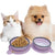 Spud Jax Petshop Blue Portable Collapsible Pet Bowl Set - Food-Grade Silicone Double Bowl for Dogs & Cats, Anti-Slip & Easy to Clean Blue Portable Collapsible Pet Bowl Set - Food-Grade Silicone Double Bowl for Dogs & Cats, Anti-Slip & Easy to Clean Pet Care > Dog Supplies > Dog Bowls, Feeders & Waterers