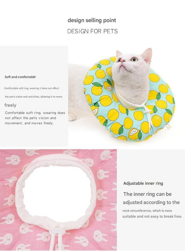 Spud Jax Petshop 2 pcs Cat Pet Recovery Collar - Comfortable Anti-Lick Cone for Cats & Dogs Size XS 2 pcs Cat Pet Recovery Collar - Comfortable Anti-Lick Cone for Cats & Dogs Size XS Pet Care > Cleaning & Maintenance > Pet Medical Collars