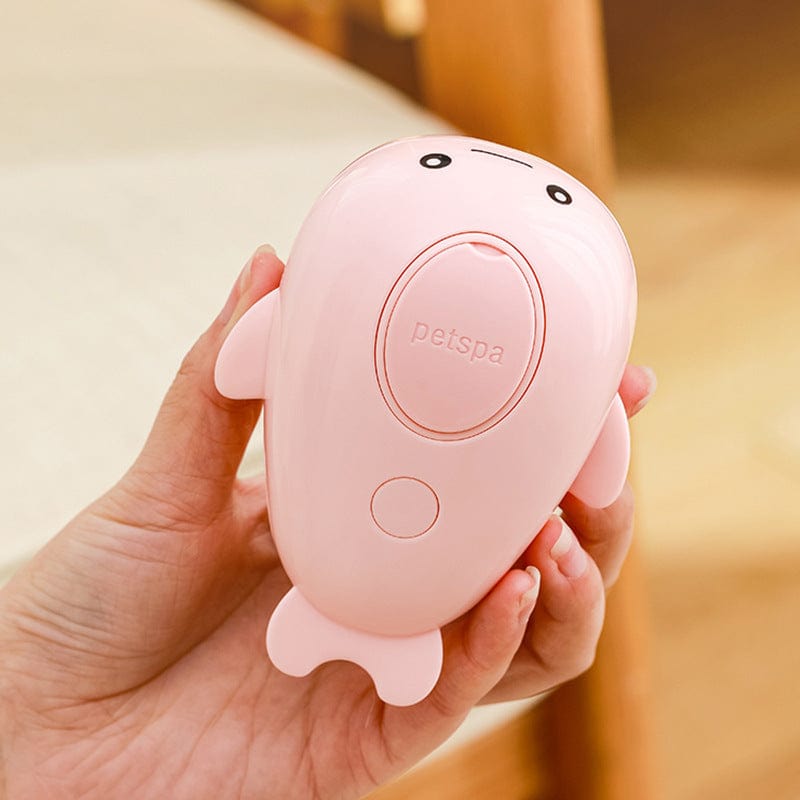 Spud Jax Petshop 2 PCS Pink Dolphin Electric Pet Brush | One-Click Spray, Massage, & Hair Removal 2 PCS Pink Dolphin Electric Pet Brush | One-Click Spray, Massage, & Hair Removal Pet Care > Cleaning & Maintenance > Pet Grooming Supplies