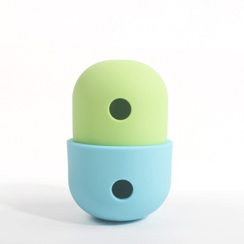 Spud Jax Petshop 2 Pcs Green And Blue Interactive Pet Treat Dispensing Ball - Food-Grade Silicone Rolling Toy for Dogs with 1.5 cm Leakage Hole 2 Pcs Green And Blue Interactive Pet Treat Dispensing Ball - Food-Grade Silicone Rolling Toy for Dogs with 1.5 cm Leakage Hole Pet Care > Toys > Dog Toys