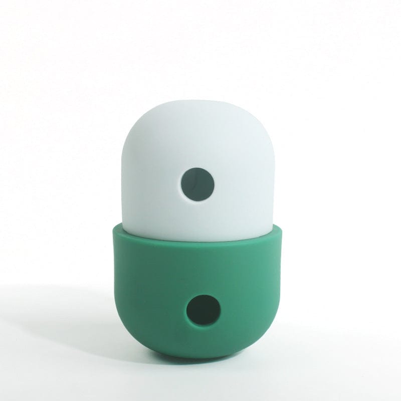 Spud Jax Petshop 2 Pcs White And Green Interactive Pet Treat Dispensing Ball - Food-Grade Silicone Rolling Toy for Dogs with 1.5 cm Leakage Hole 2 Pcs White And Green Interactive Pet Treat Dispensing Ball - Food-Grade Silicone Rolling Toy for Dogs with 1.5 cm Leakage Hole Pet Care > Toys > Dog Toys