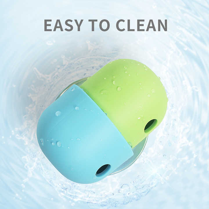 Spud Jax Petshop 2 Pcs White And Green Interactive Pet Treat Dispensing Ball - Food-Grade Silicone Rolling Toy for Dogs with 1.5 cm Leakage Hole 2 Pcs White And Green Interactive Pet Treat Dispensing Ball - Food-Grade Silicone Rolling Toy for Dogs with 1.5 cm Leakage Hole Pet Care > Toys > Dog Toys