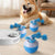 Spud Jax Petshop Interactive Dog Chew Toy with Rope - Durable Treat Dispensing Ball for Play & Dental Health(blue) Interactive Dog Chew Toy with Rope - Durable Treat Dispensing Ball for Play & Dental Health(blue) Pet Care > Dog Supplies > Dog Training Aids