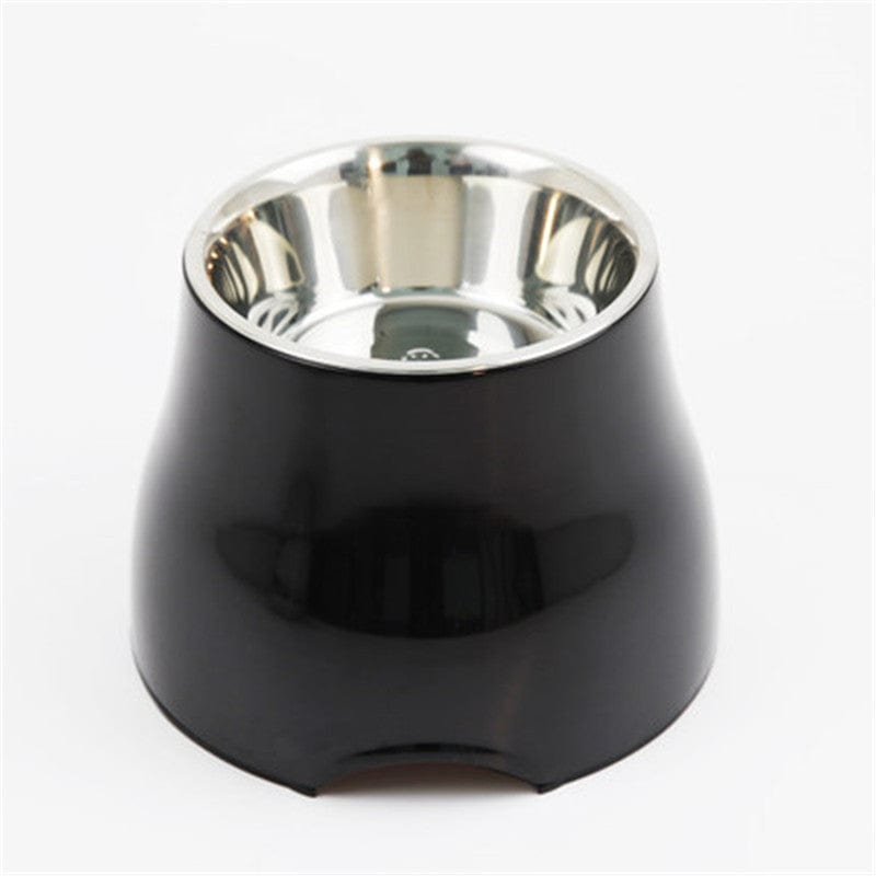 Spud Jax Petshop Elevated Pet Feeding Bowl with Stainless Steel Inner - Promotes Healthy Digestion & Reduces Neck Strain(Black) Elevated Pet Feeding Bowl with Stainless Steel Inner - Promotes Healthy Digestion & Reduces Neck Strain(Black) Pet Care > Dog Supplies > Dog Bowls, Feeders & Waterers