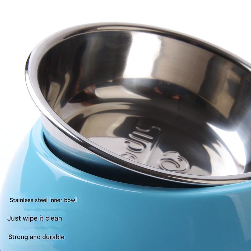Spud Jax Petshop Elevated Pet Feeding Bowl with Stainless Steel Inner - Promotes Healthy Digestion & Reduces Neck Strain(Black) Elevated Pet Feeding Bowl with Stainless Steel Inner - Promotes Healthy Digestion & Reduces Neck Strain(Black) Pet Care > Dog Supplies > Dog Bowls, Feeders & Waterers