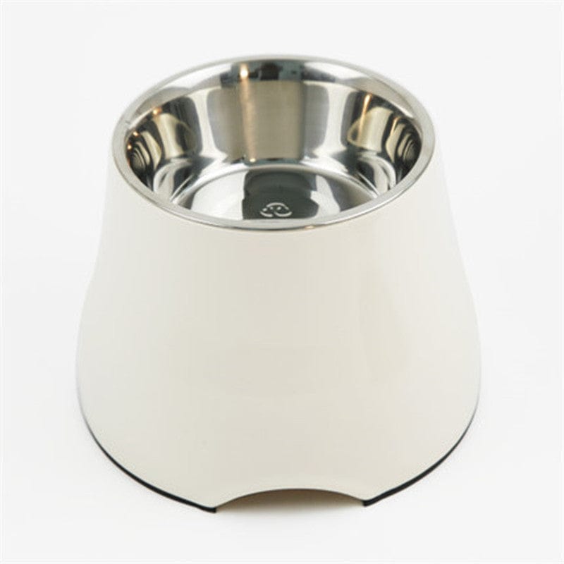 Spud Jax Petshop Elevated Pet Feeding Bowl with Stainless Steel Inner - Promotes Healthy Digestion & Reduces Neck Strain(White) Elevated Pet Feeding Bowl with Stainless Steel Inner - Promotes Healthy Digestion & Reduces Neck Strain(White) Pet Care > Dog Supplies > Dog Bowls, Feeders & Waterers