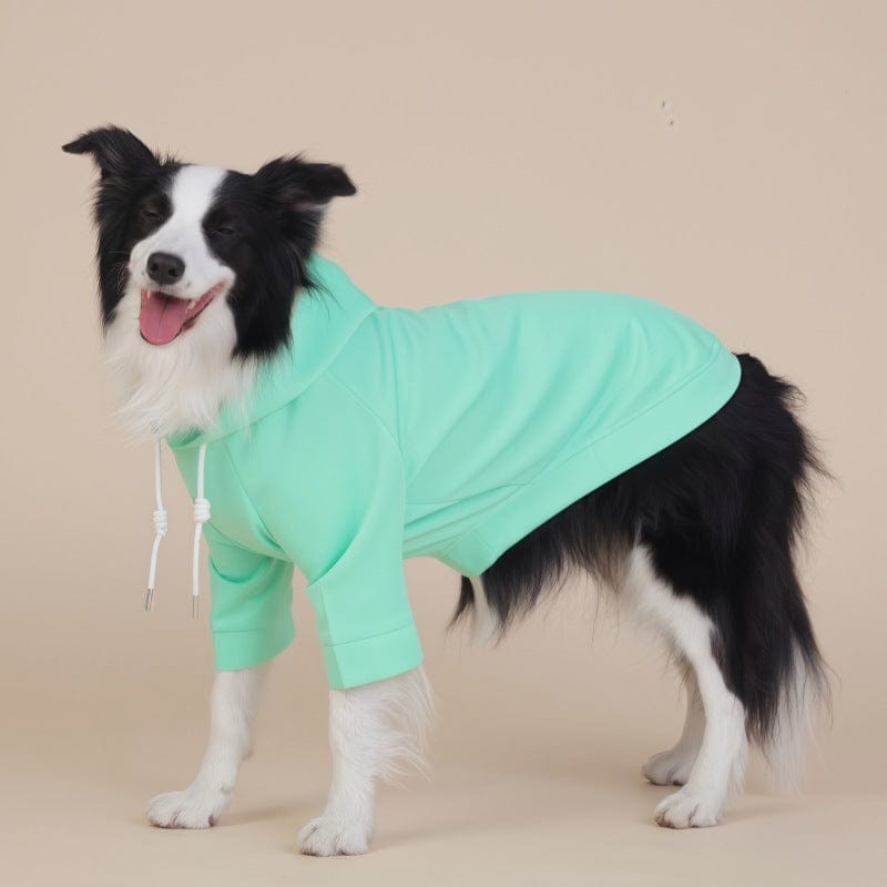 Spud Jax Petshop Green Classic Dog Sweatshirt with Hood & Drawstrings - For Large Dogs (Size : 3XL) Green Classic Dog Sweatshirt with Hood & Drawstrings - For Large Dogs (Size : 3XL) Pet Care > Dog Supplies > Dog Apparel