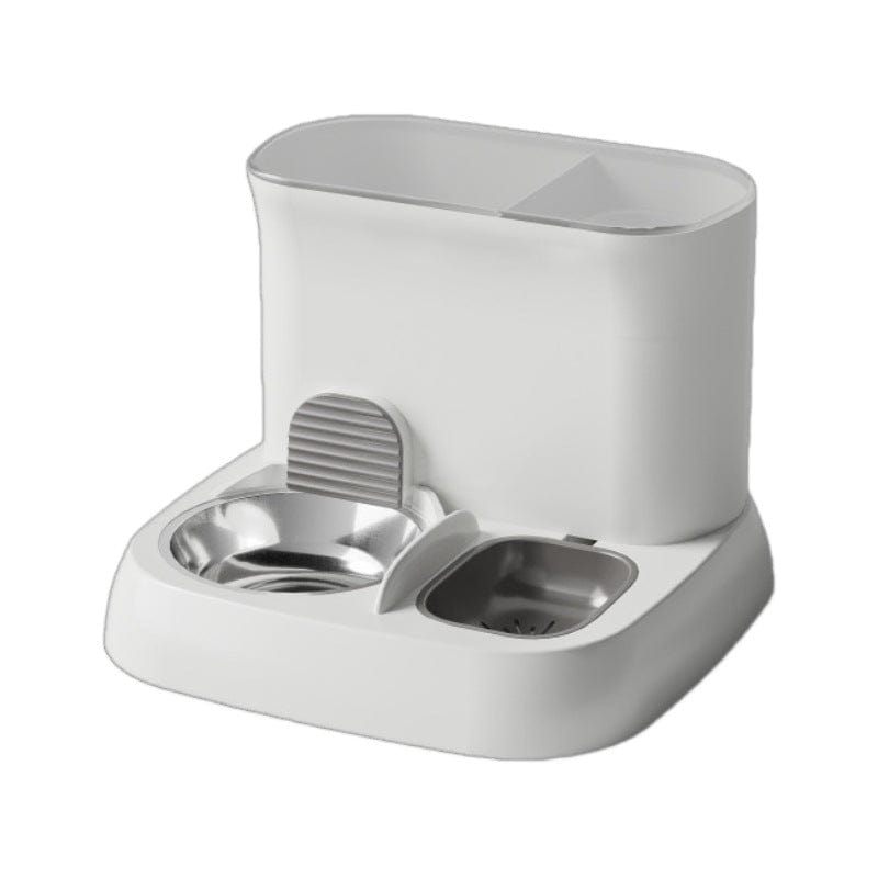 Spud Jax Petshop Pet automatic feeding water dispenser stainless steel bowl grey 28.5 * 28.5 * 25CM Pet automatic feeding water dispenser stainless steel bowl grey 28.5 * 28.5 * 25CM Pet Care > Dog Supplies > Dog Bowls, Feeders & Waterers