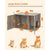 Spud Jax Petshop FEANDREA Cat Litter Box Enclosure Greige PCL002G01 Cat > Litter Box