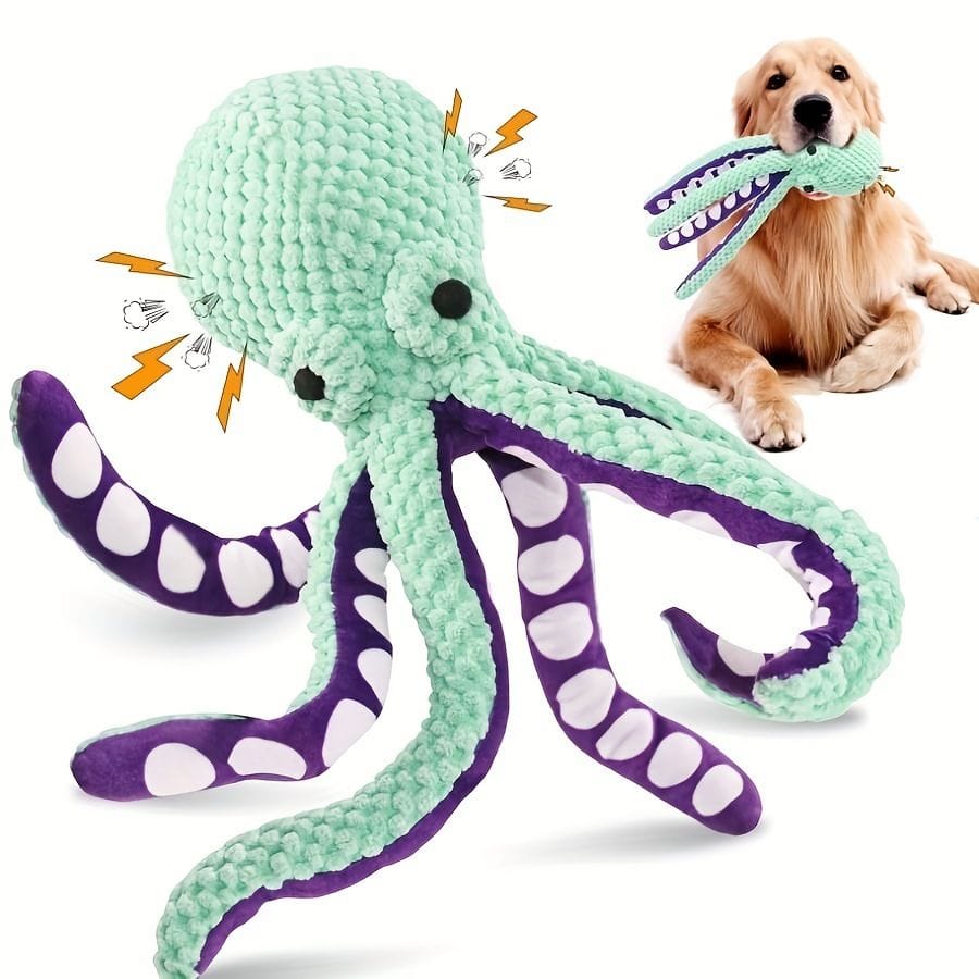 Spud Jax Petshop 2-Pack Green Octopus 2-Pack Green Octopus Pet Care > Toys > Dog Toys