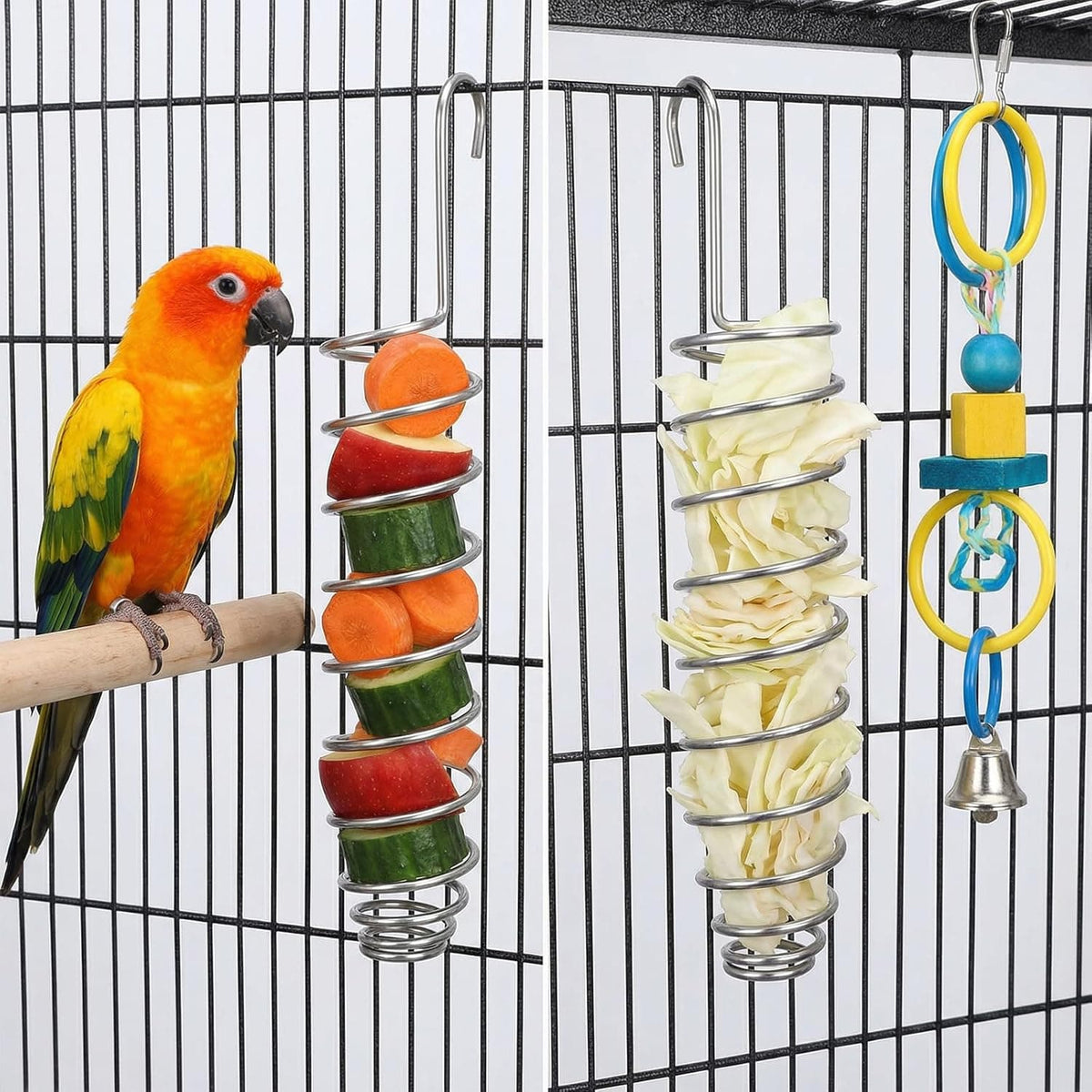 Spud Jax Petshop 2 Pack Millet Spray Holder Birds 2 Pack Millet Spray Holder Birds Pet Care > Bird > Bird Cage Accessories