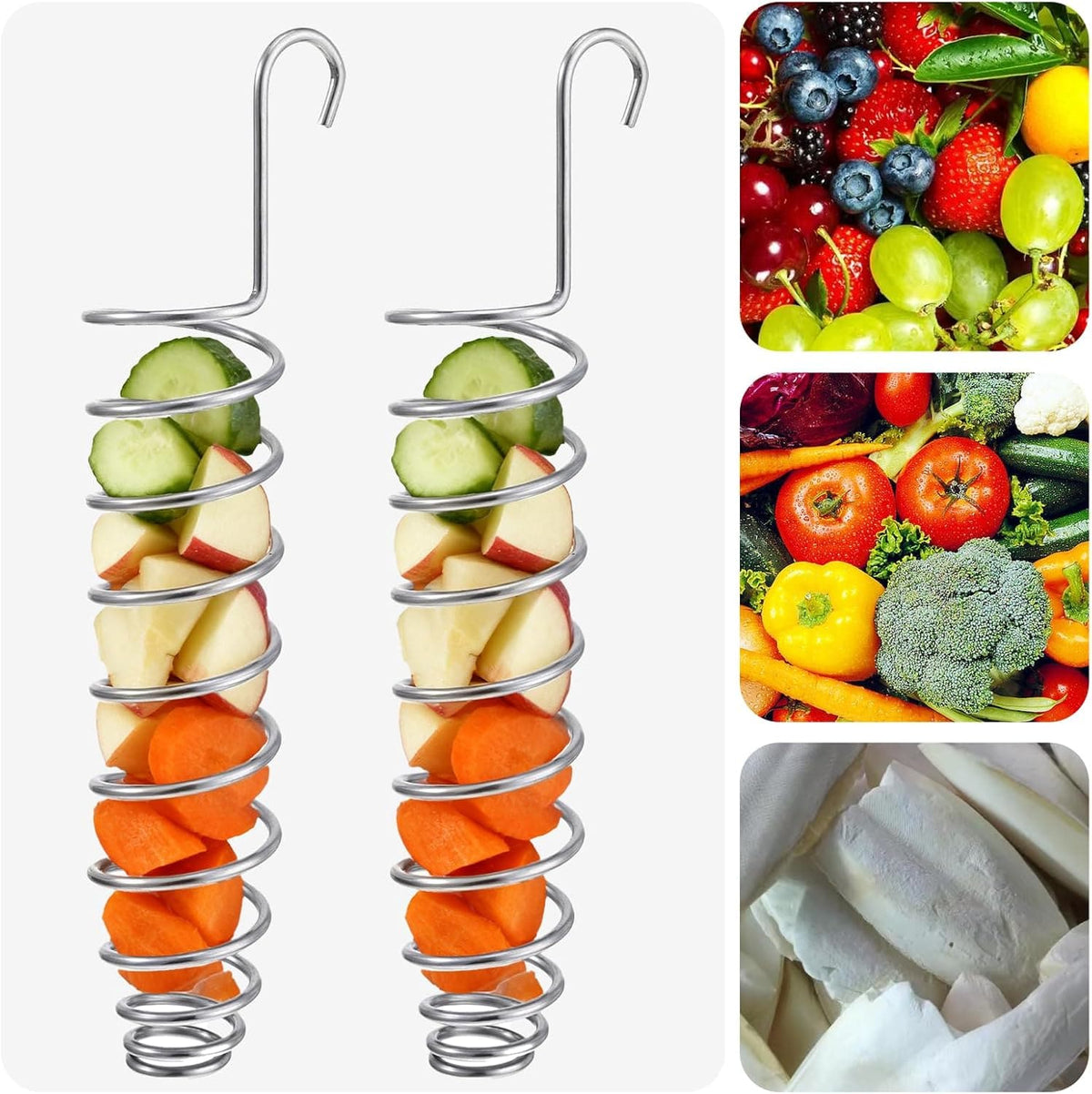 Spud Jax Petshop 2 Pack Millet Spray Holder Birds 2 Pack Millet Spray Holder Birds Pet Care > Bird > Bird Cage Accessories