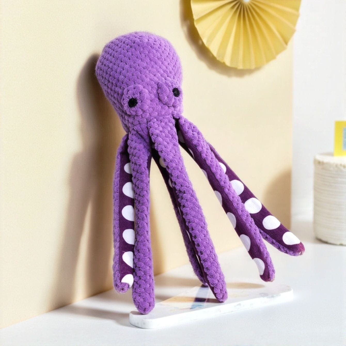 Spud Jax Petshop 2-Pack Purple Plush Octopus 2-Pack Purple Plush Octopus Pet Care > Toys > Dog Toys