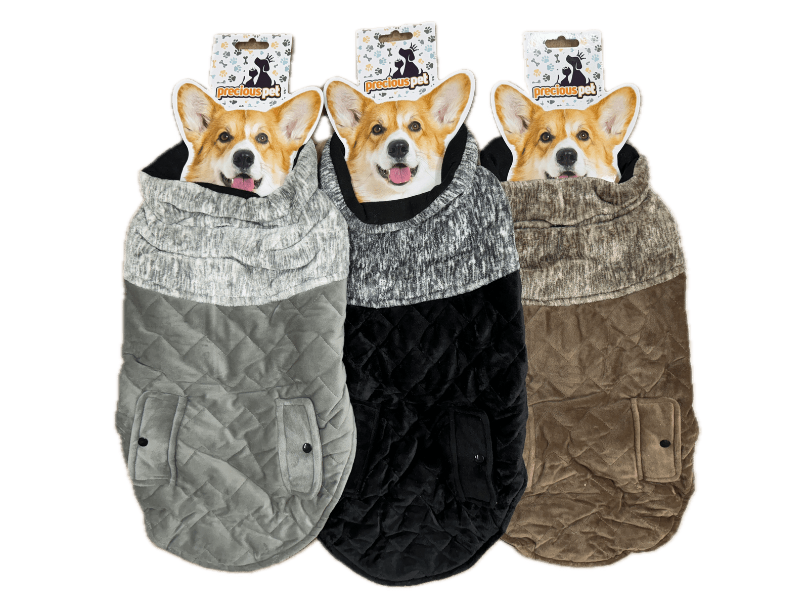 Spud Jax Petshop 50cm Quilted Dog Jacket Coat Warm Winter Pet Clothes Vest Padded Windbreaker 50cm Quilted Dog Jacket Coat Warm Winter Pet Clothes Vest Padded Windbreaker Pet Care > Dog Supplies