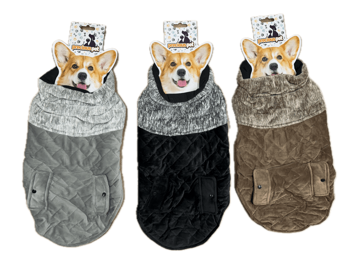 Spud Jax Petshop 50cm Quilted Dog Jacket Coat Warm Winter Pet Clothes Vest Padded Windbreaker 50cm Quilted Dog Jacket Coat Warm Winter Pet Clothes Vest Padded Windbreaker Pet Care > Dog Supplies