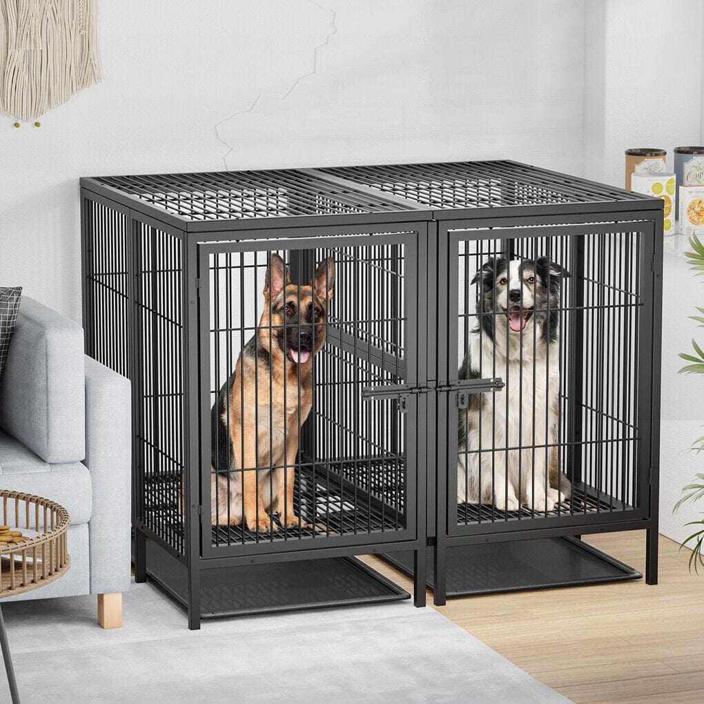Spud Jax Petshop 52 XXXL Heavy Duty Dog Cage Large Breed Kennel on Wheels 52 XXXL Heavy Duty Dog Cage Large Breed Kennel on Wheels Pet Care > Dog Supplies > Dog Kennels