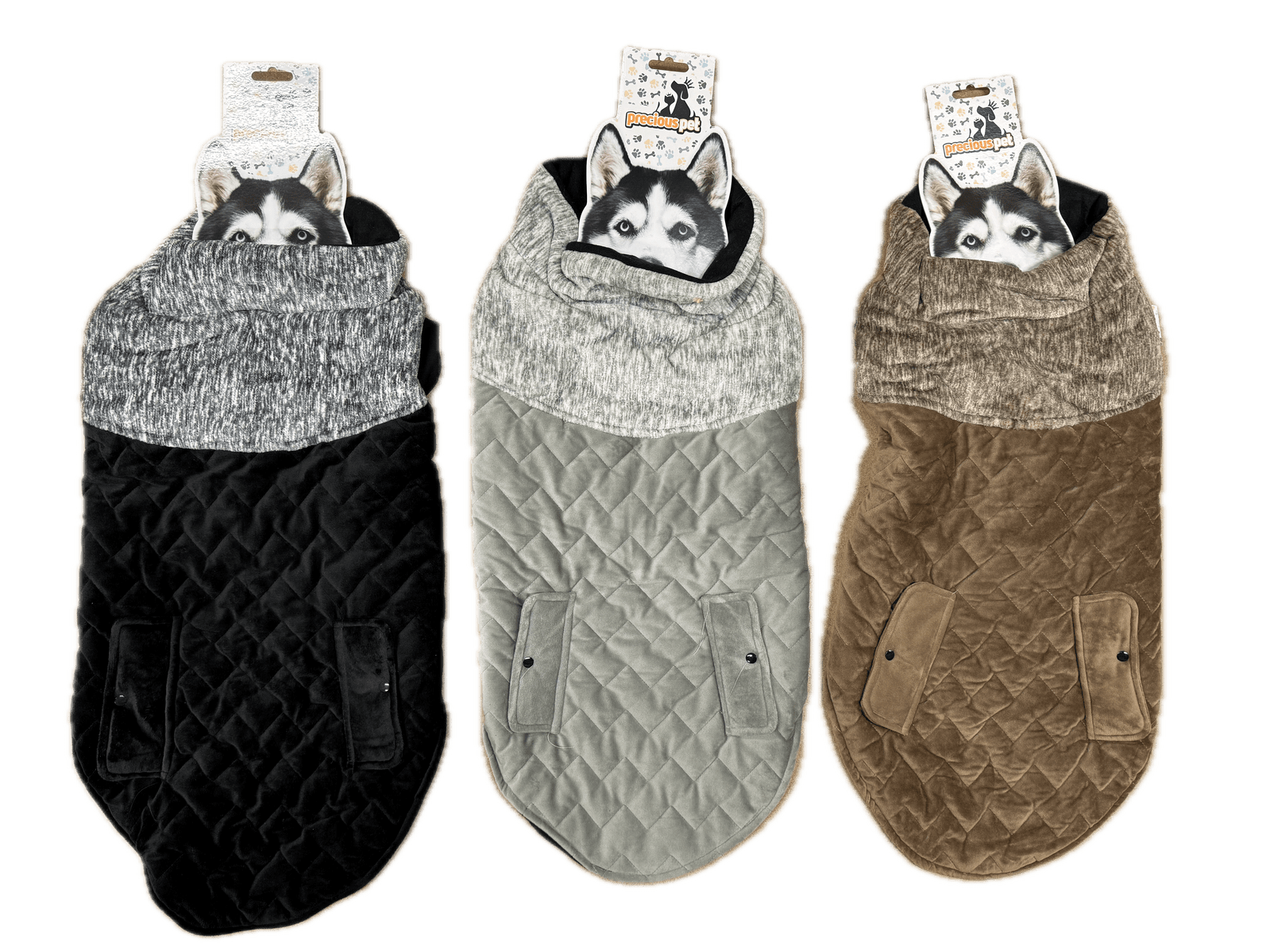 Spud Jax Petshop 70cm Quilted Dog Jacket Coat Warm Winter Pet Clothes Vest Padded Windbreaker 70cm Quilted Dog Jacket Coat Warm Winter Pet Clothes Vest Padded Windbreaker Pet Care > Dog Supplies