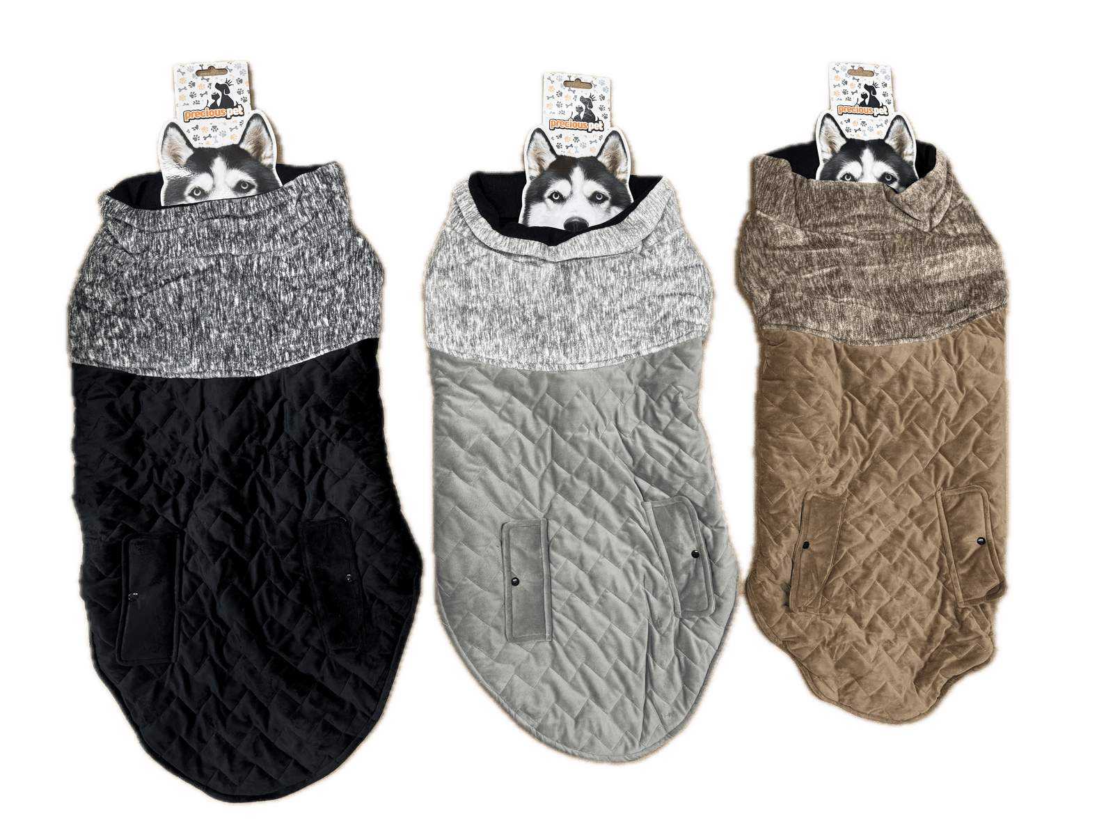 Spud Jax Petshop 80cm Quilted Dog Jacket Coat Warm Winter Pet Clothes Vest Padded Windbreaker 80cm Quilted Dog Jacket Coat Warm Winter Pet Clothes Vest Padded Windbreaker Pet Care > Dog Supplies