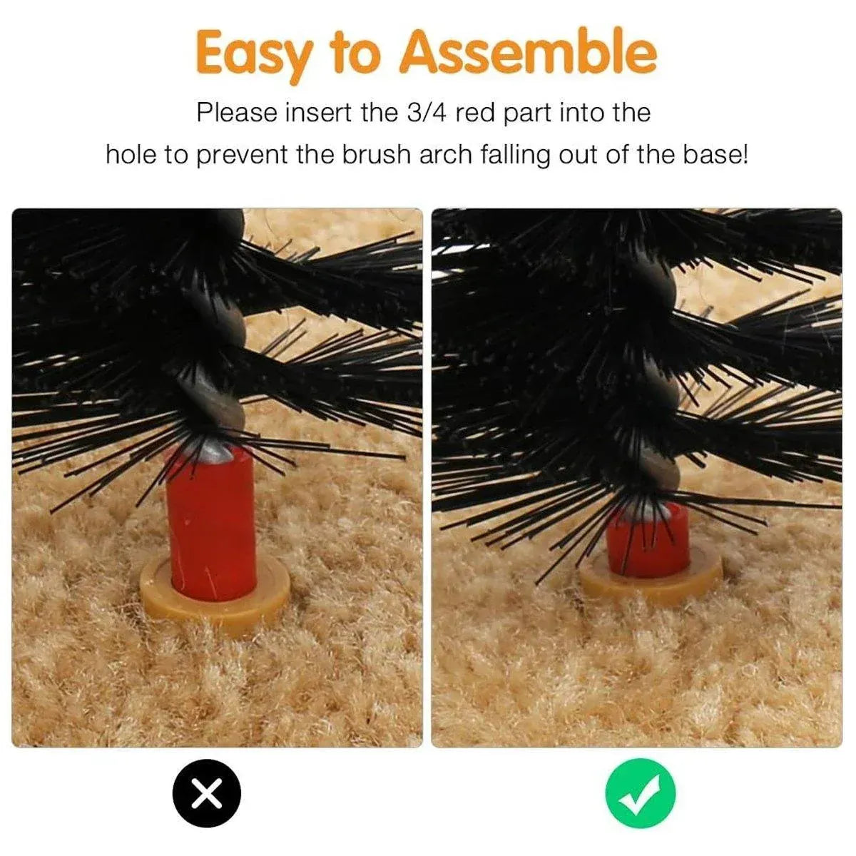 Spud Jax Petshop Arch Cat Scrub Brush Pet Grooming Toy Self Groomer Tickle Device for Cats Arch Cat Scrub Brush Pet Grooming Toy Self Groomer Tickle Device for Cats Pet Care > Cat Supplies > Cat Scratchers