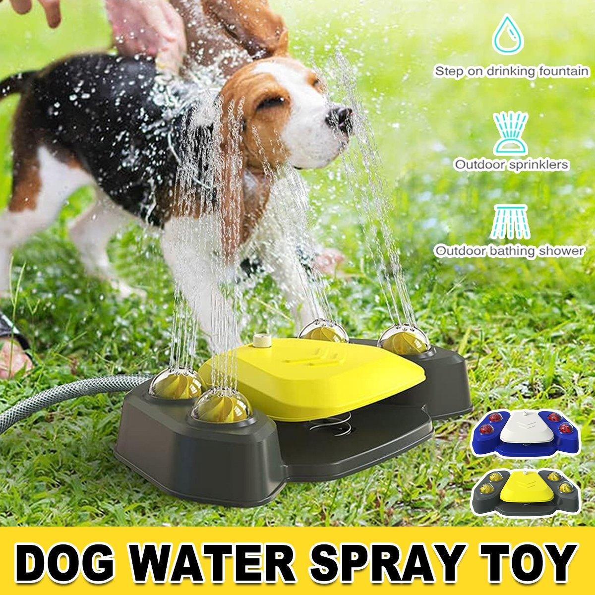 Spud Jax Petshop Automatic Water Feeder Dispenser with Bath Spray and Footstep Dog Toys for Pets - Grey Automatic Water Feeder Dispenser with Bath Spray and Footstep Dog Toys for Pets - Grey Pet Care > Dog Supplies > Dog Apparel