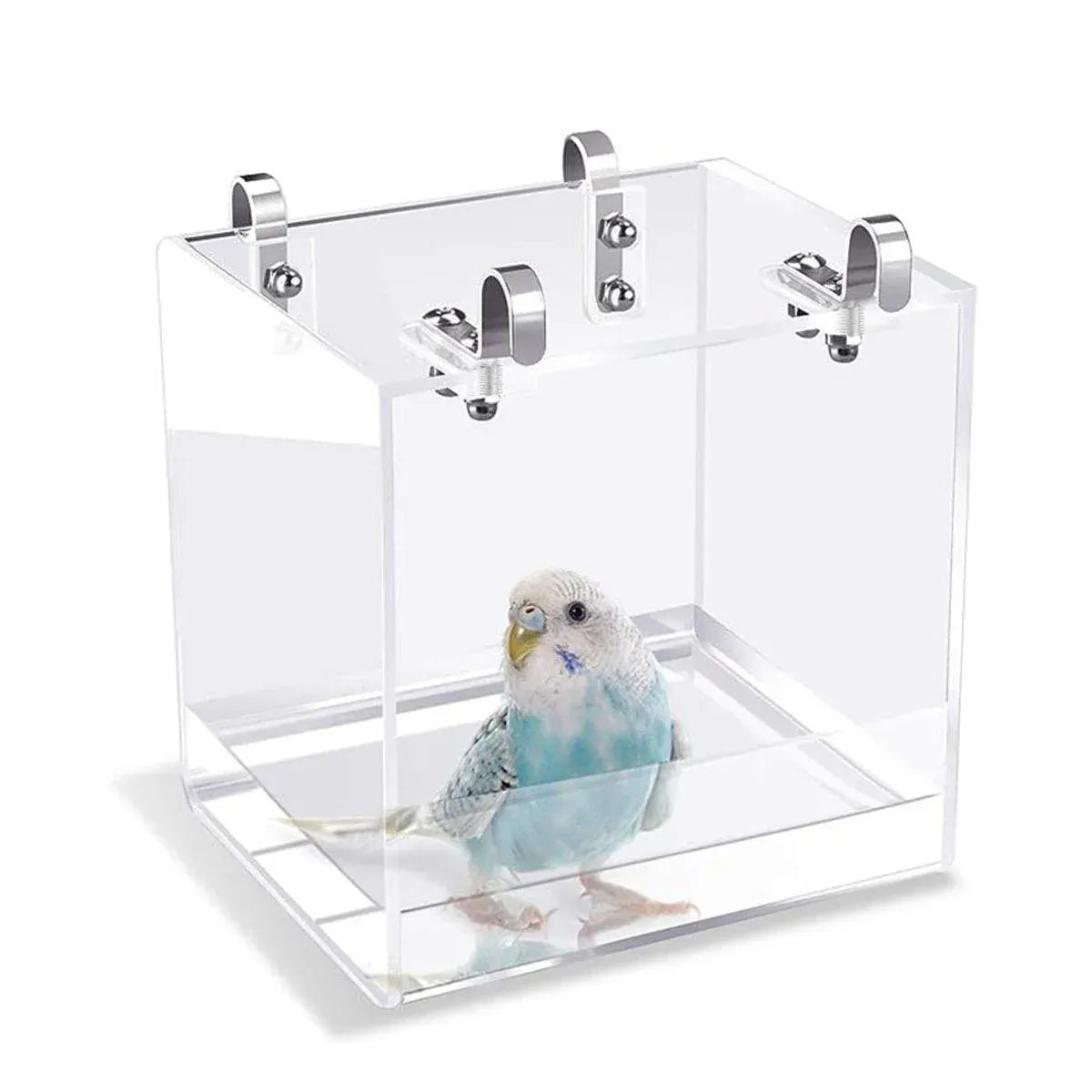 Spud Jax Petshop Bird Bath Box Bird Bath Box Pet Care > Bird > Bird Cage Accessories