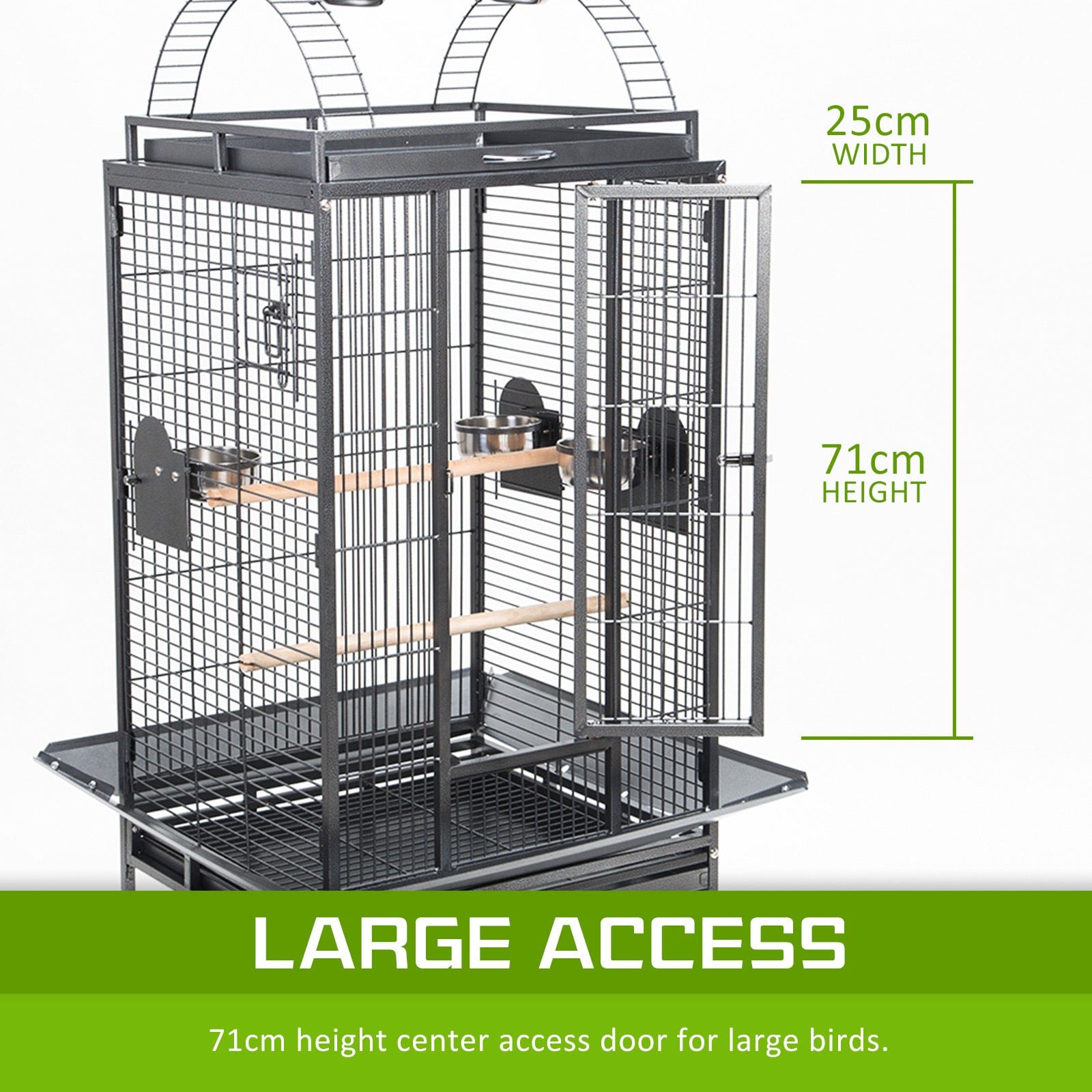 Spud Jax Petshop Bird Cage Parrot Aviary TENOR 203cm Pet Care > Bird