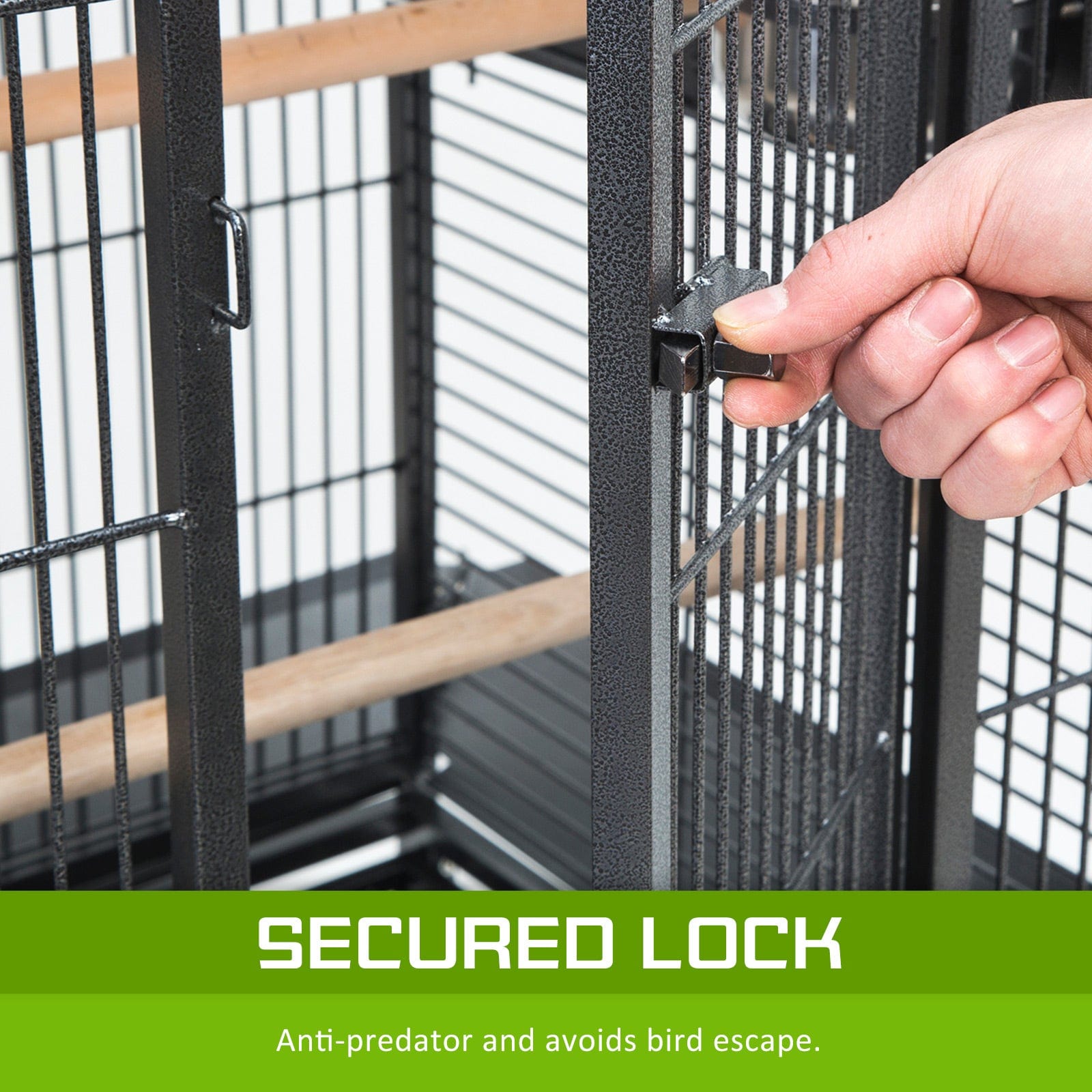 Spud Jax Petshop Bird Cage Parrot Aviary TENOR 203cm Pet Care > Bird