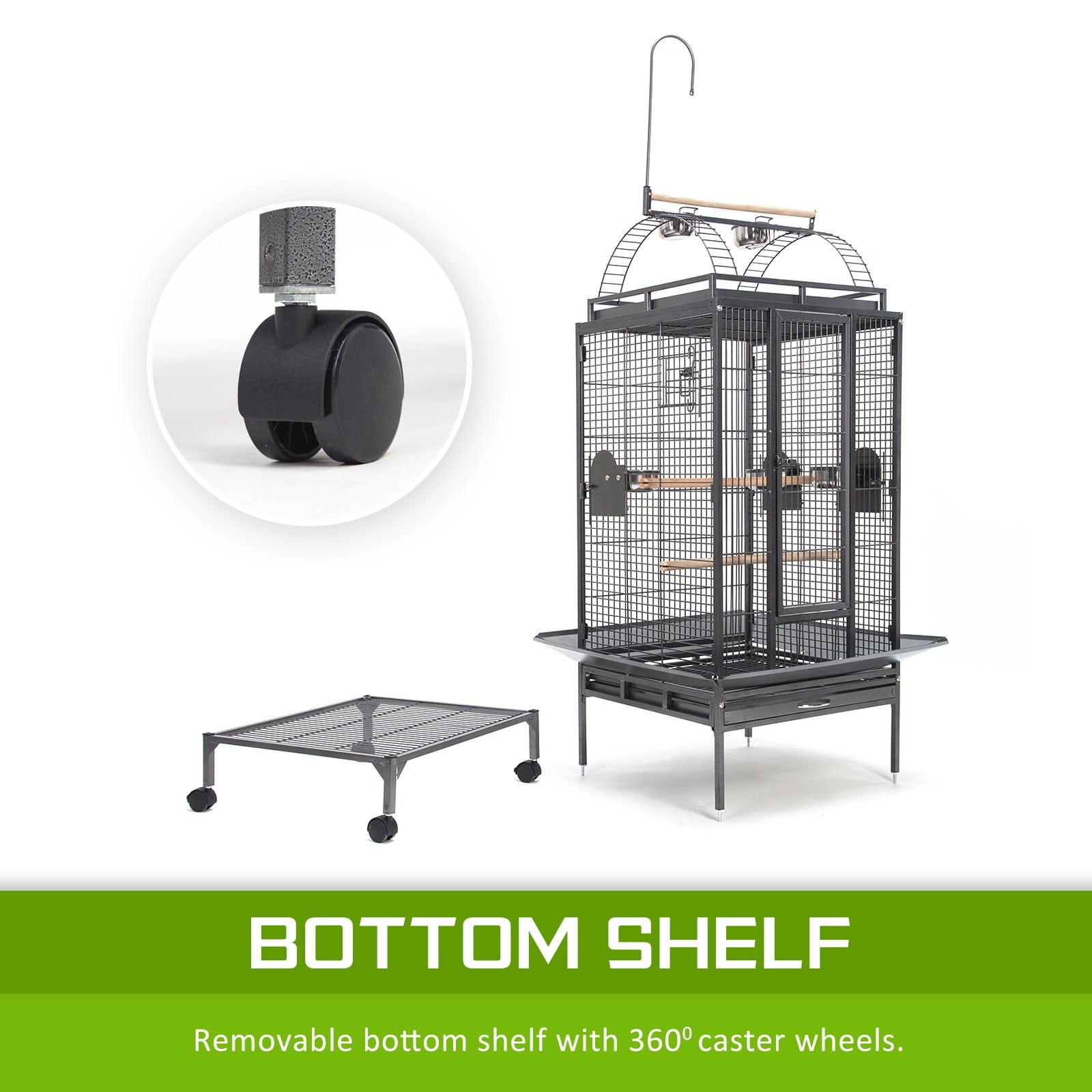 Spud Jax Petshop Bird Cage Parrot Aviary TENOR 203cm Pet Care > Bird