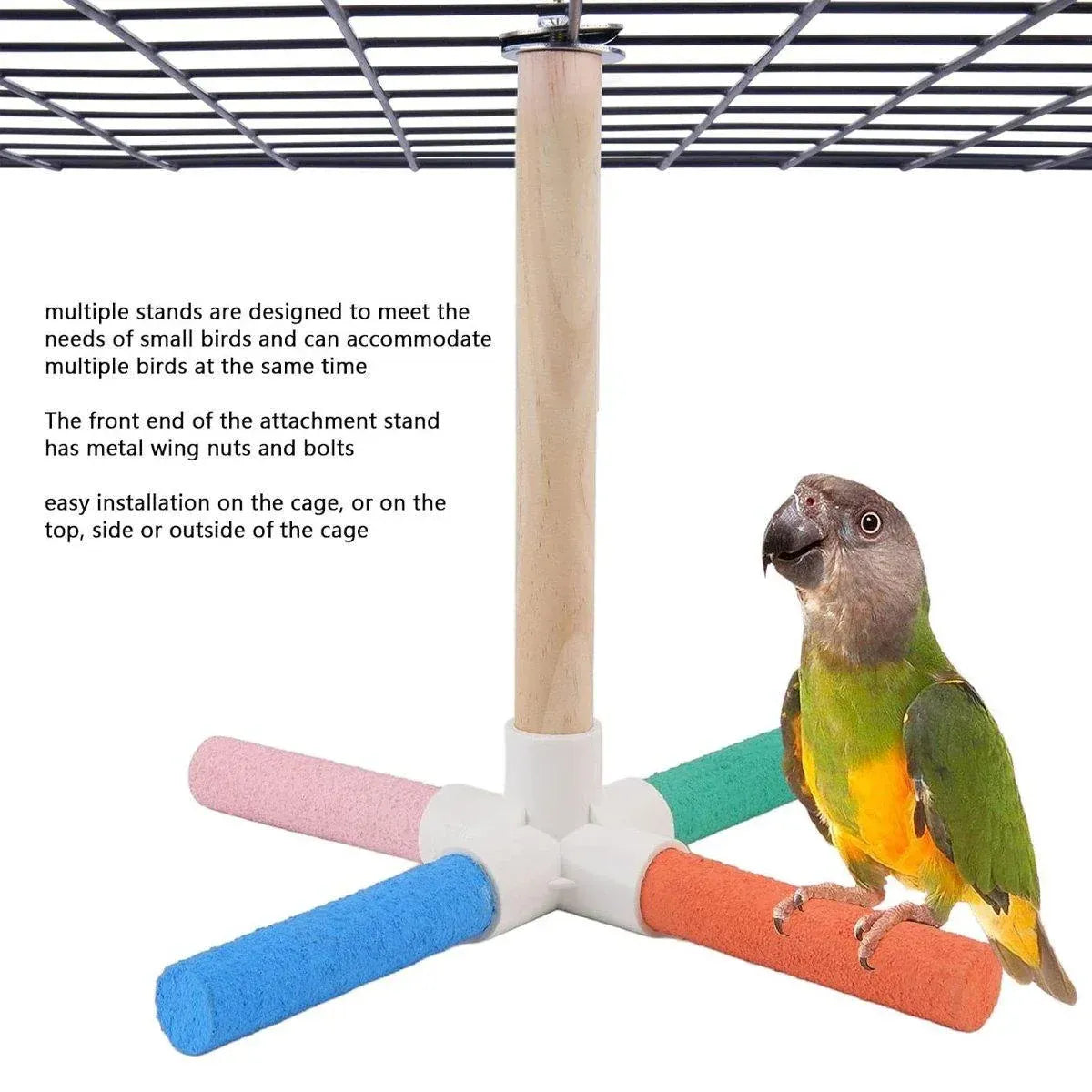 Spud Jax Petshop Bird Grinding Pearch Bird Grinding Pearch Pet Care > Bird > Bird Cage Accessories