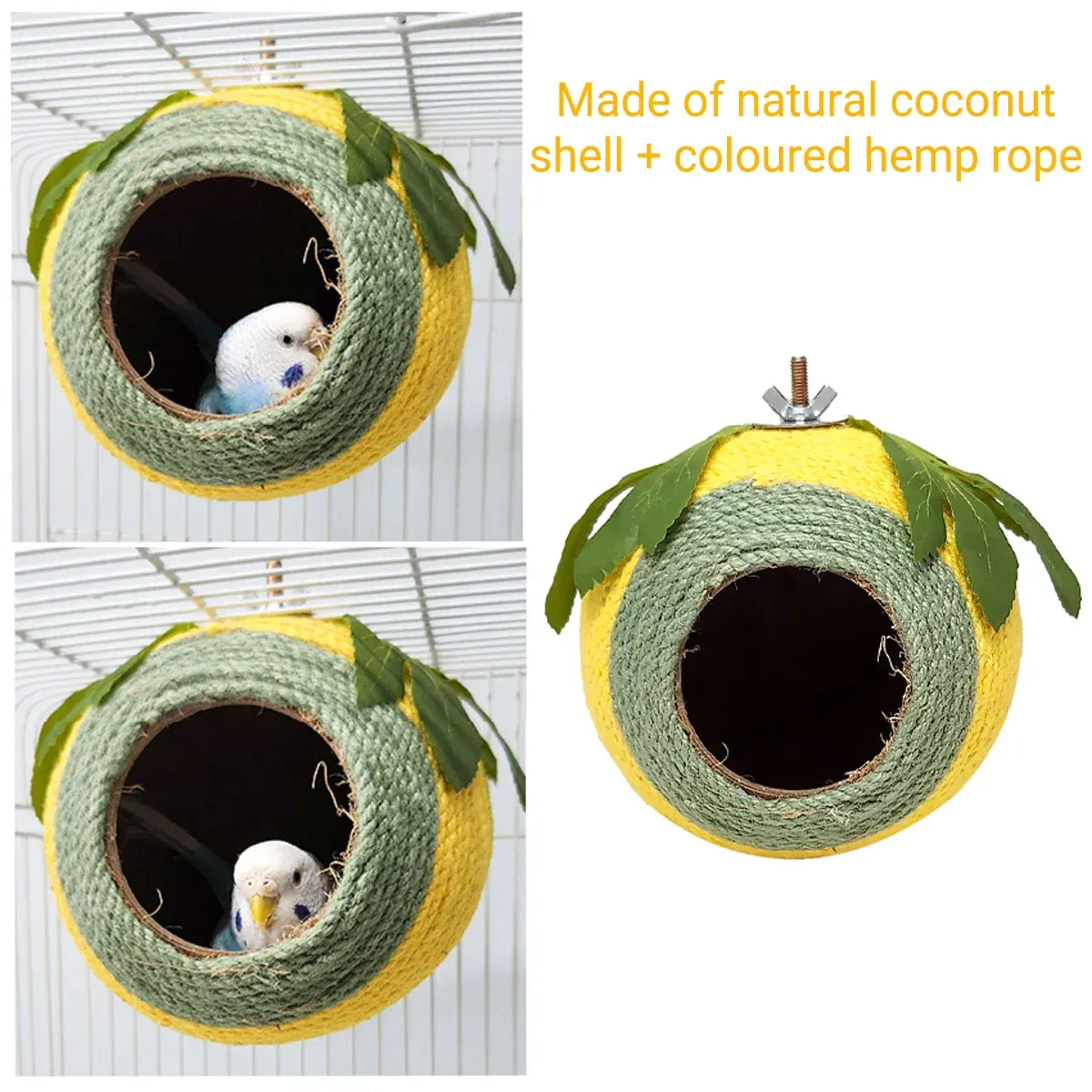 Spud Jax Petshop Bird Nest Bird Nest Pet Care > Bird > Bird Cage Accessories
