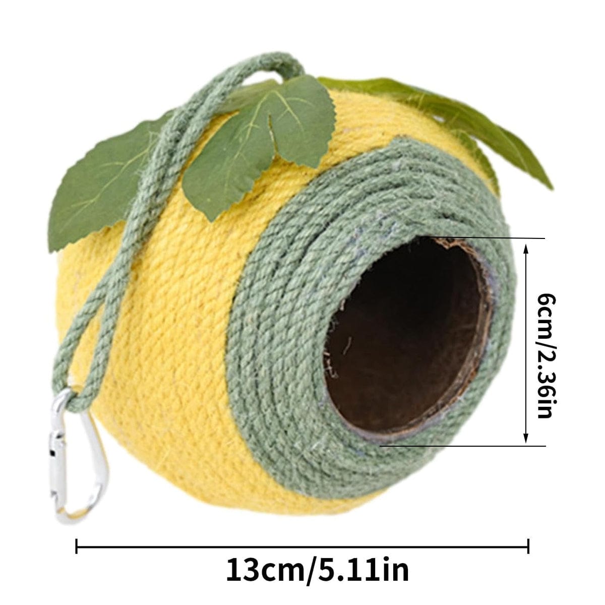 Spud Jax Petshop Bird Nest Parrot Nest Coconut Shell Braided Twine Colourful Cage Hanging Bed - White-Brown-Screw Model Bird Nest Parrot Nest Coconut Shell Braided Twine Colourful Cage Hanging Bed - White-Brown-Screw Model Pet Care > Bird > Bird Cage Accessories