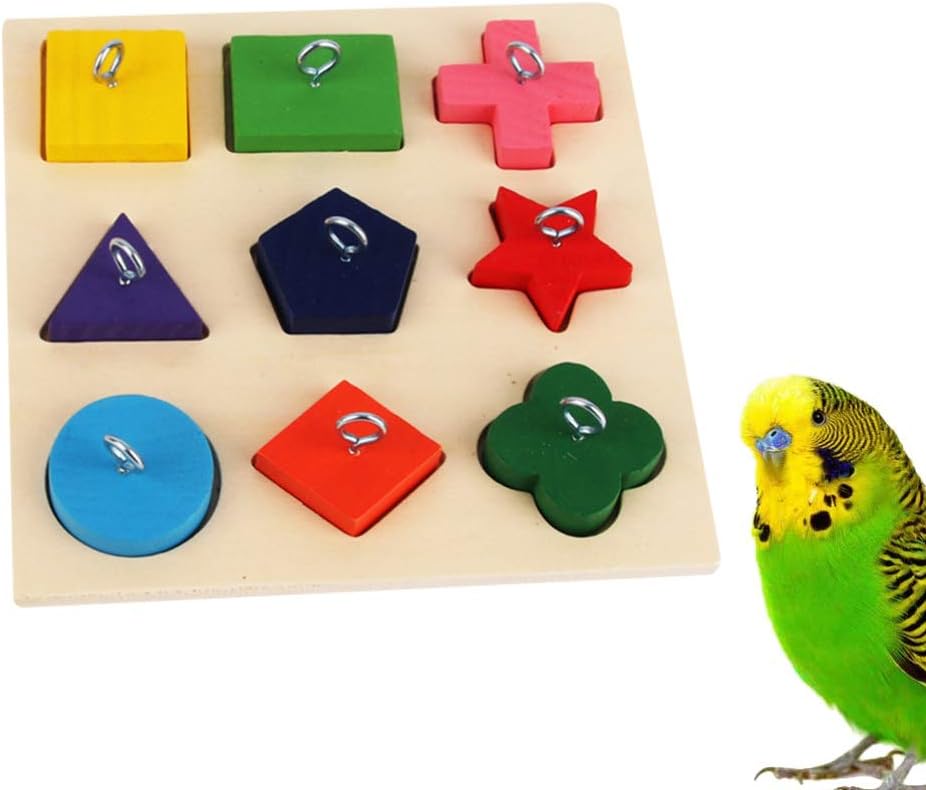 Spud Jax Petshop Bird Puzzle Educational Toys Bird Puzzle Educational Toys Pet Care > Bird > Bird Cage Accessories